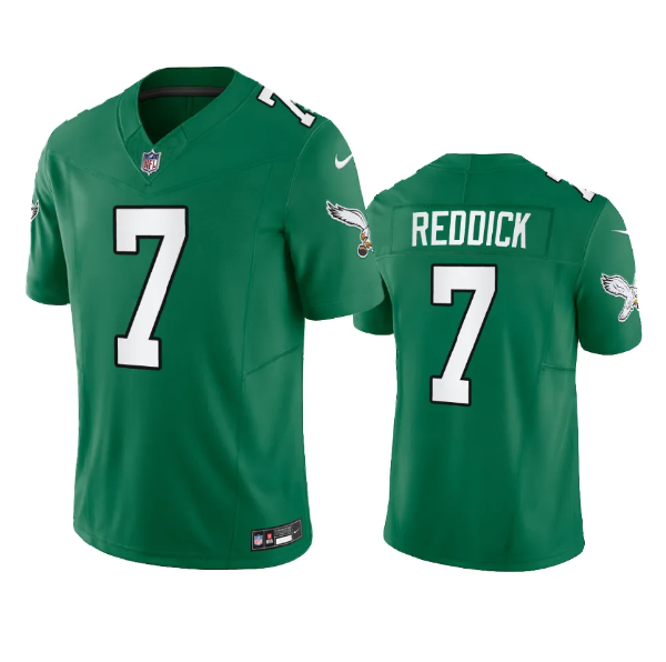 Men's Philadelphia Eagles #7 Haason Reddick Green 2023 F.U.S.E. Vapor Untouchable Stitched Football Jersey